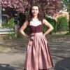 Dirndlkleid Trachtenkleid kaufen Traditionelles Gunstiges Designer Mode Festliches Exklusives Dirndl Oktoberfest dress Traditional German outfit Authentic Buy online shop Bavarian Modern fashion Exclusive sizes Festive trend Brand Luxury rosa dirndl